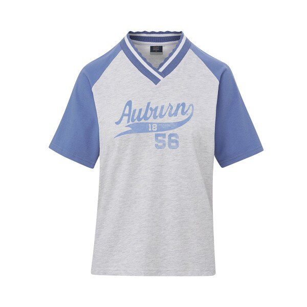 Women's AU Baseball V-Neck T-Shirt